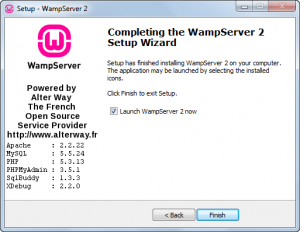 Локальная установка WordPress в Windows с помощью WAMP
