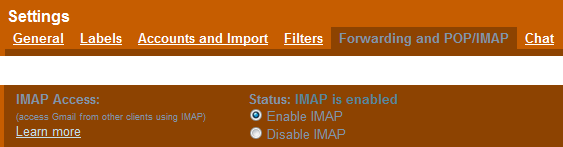 GMail-IMAP-Access