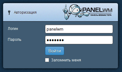 PanelWM — бесплатная панель для вебмастеров