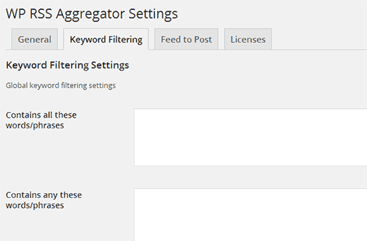 keyword-filtering