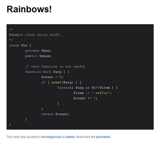 rainbow-example
