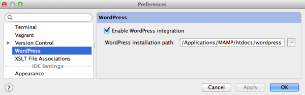 phpstorm-enable-wp-integration