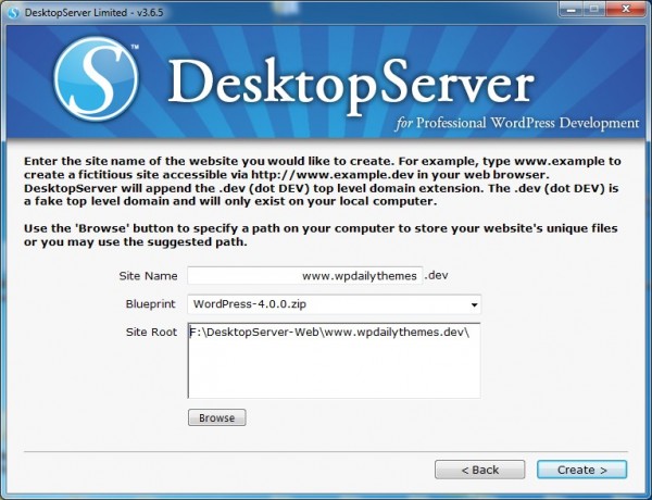 8-DesktopServer-Dev-Name