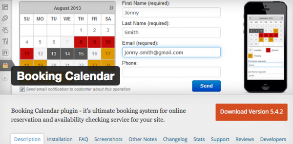 Booking-Calendar