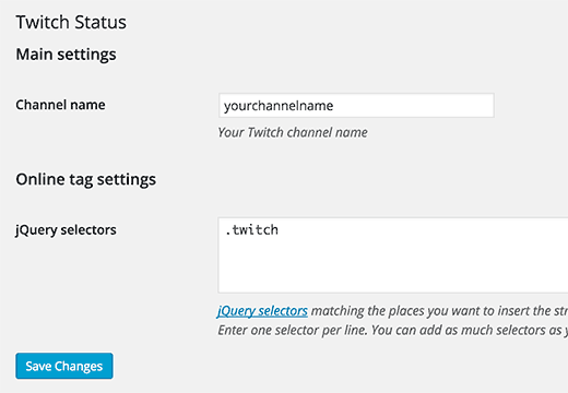twitchstatus-settings