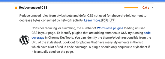 Как убрать неиспользуемый CSS-код в WordPress