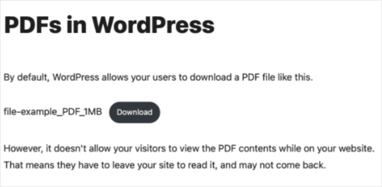 Как добавить встроенный просмотр PDF в WordPress